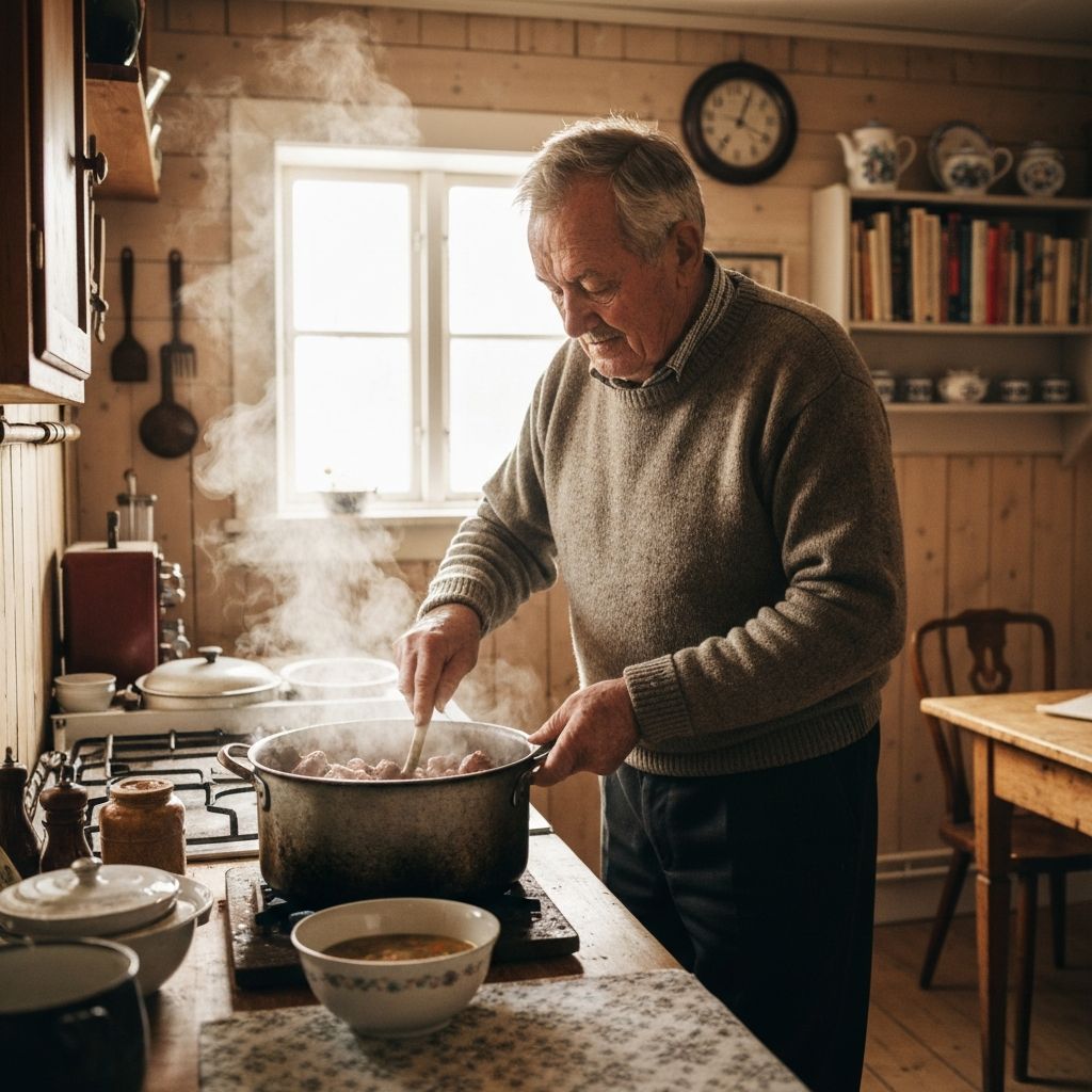 Slik lager du ferskt kjøtt og suppe