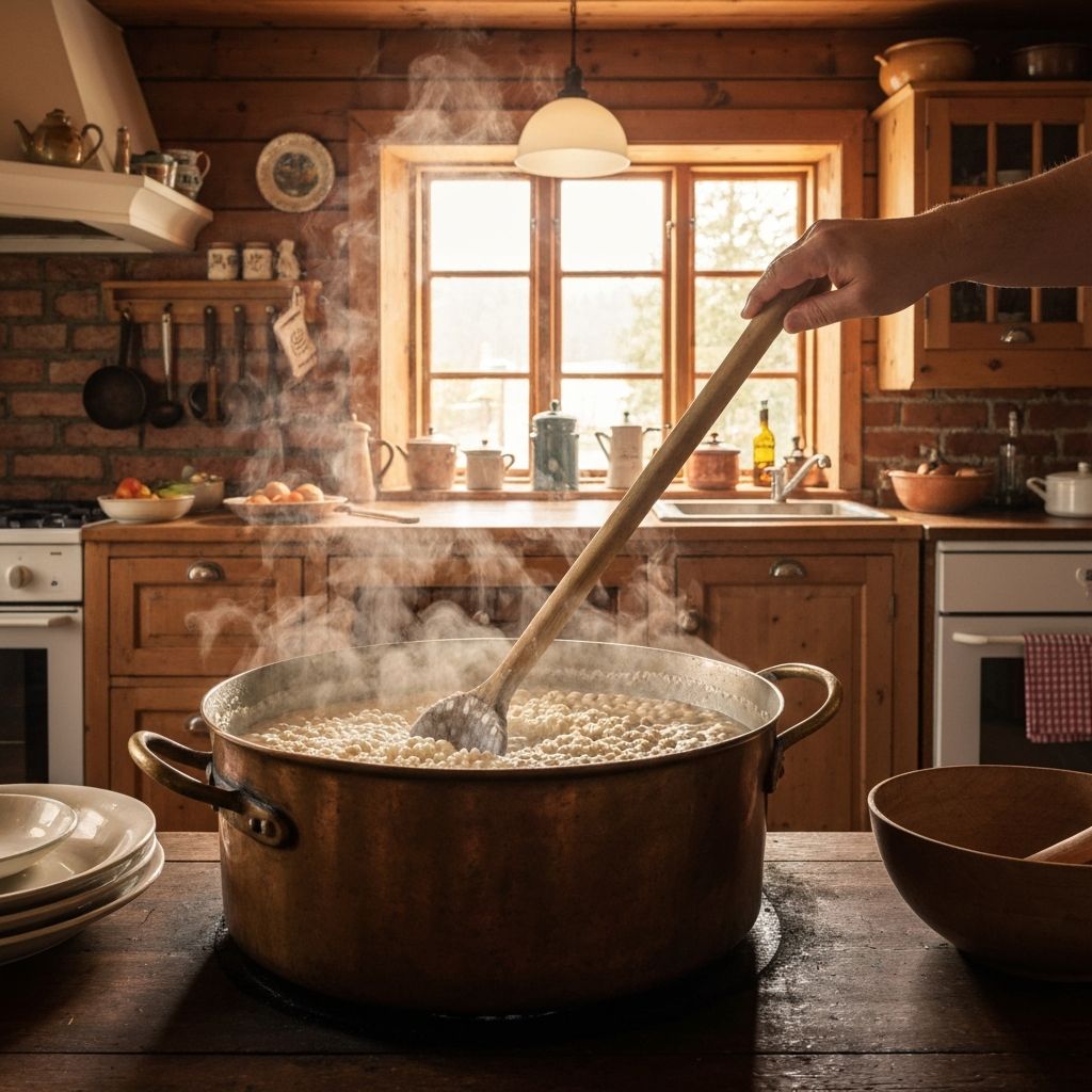 Tradisjonell rømmegrøt